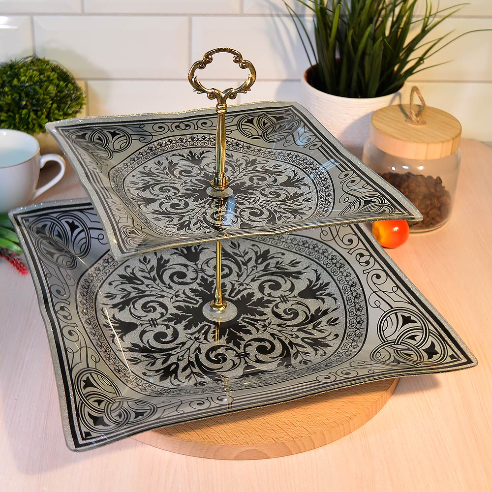 Этажерка для фруктов 2-х ярусная 7020/302