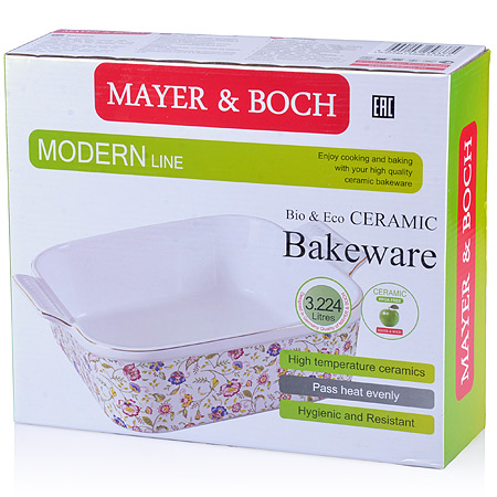 27783 Форма для запекания 3,224л.керамика МВ (х6)