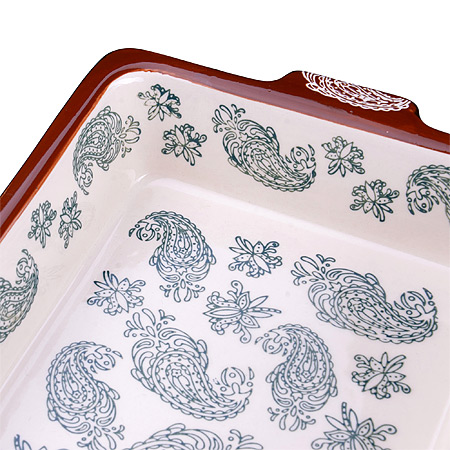 27919 Форма для запекания 1,5л.керамика LR 28,5х19,5х5,5см (х12)