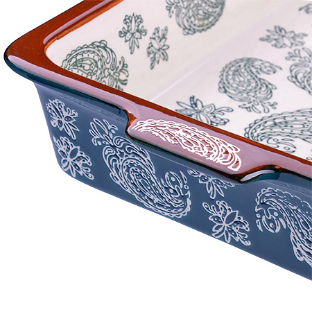 27919 Форма для запекания 1,5л.керамика LR 28,5х19,5х5,5см (х12)