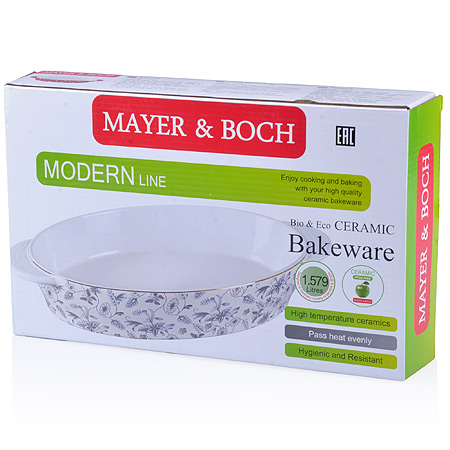 27780 Форма для запекания 1,579л.керамика МВ (х8)