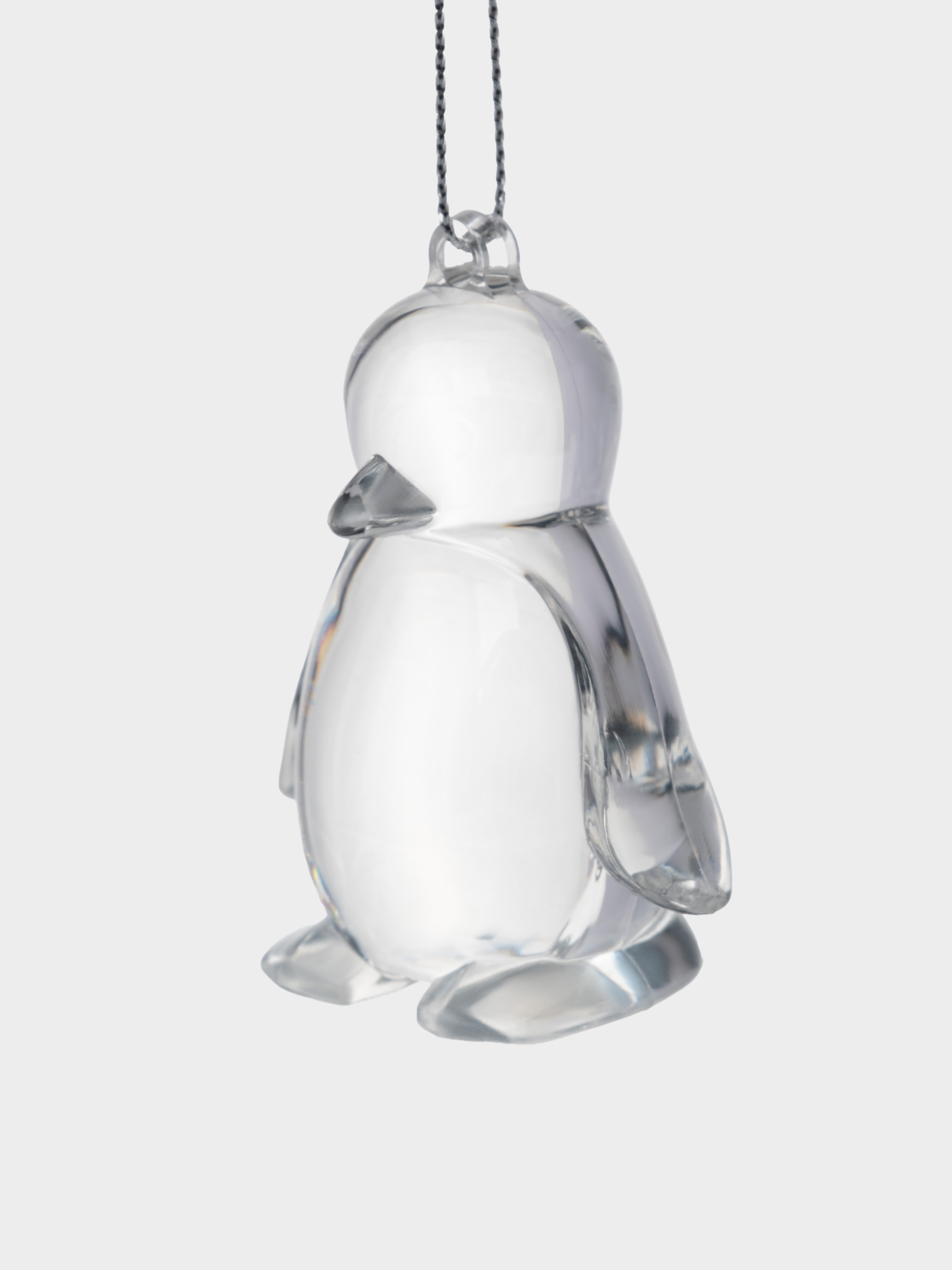 Игрушка елочная, 4х5 см, акрил, Пингвин, Event