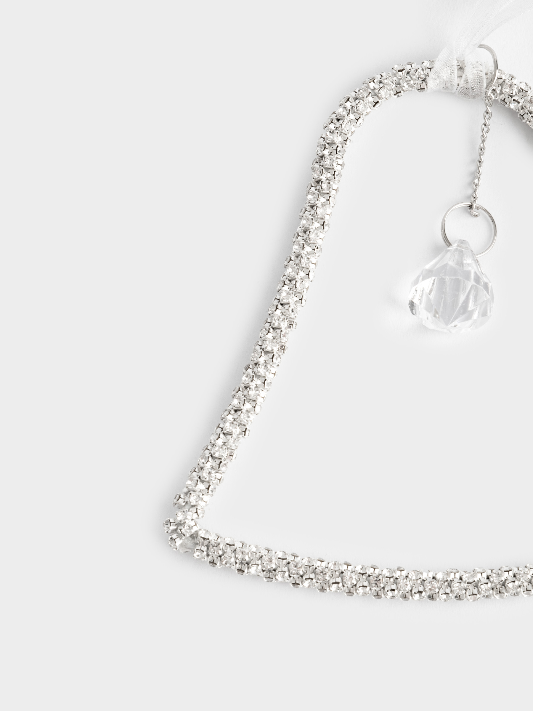 Игрушка елочная, 12 см, пластик/металл, серебристая, Колокольчик, Event