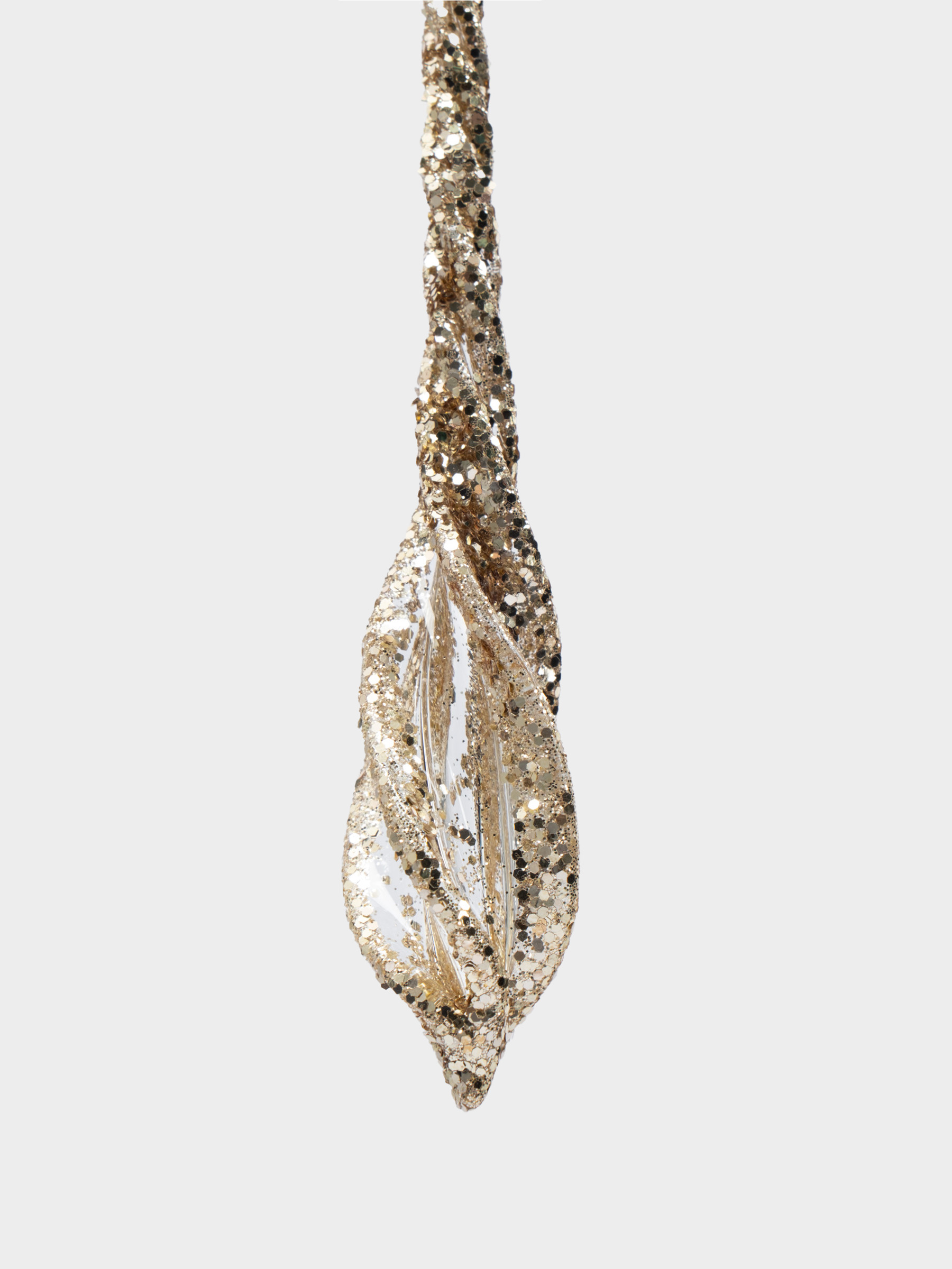 Игрушка елочная, 25 см, 2 шт, стекло, шампань, Сосулька, Event