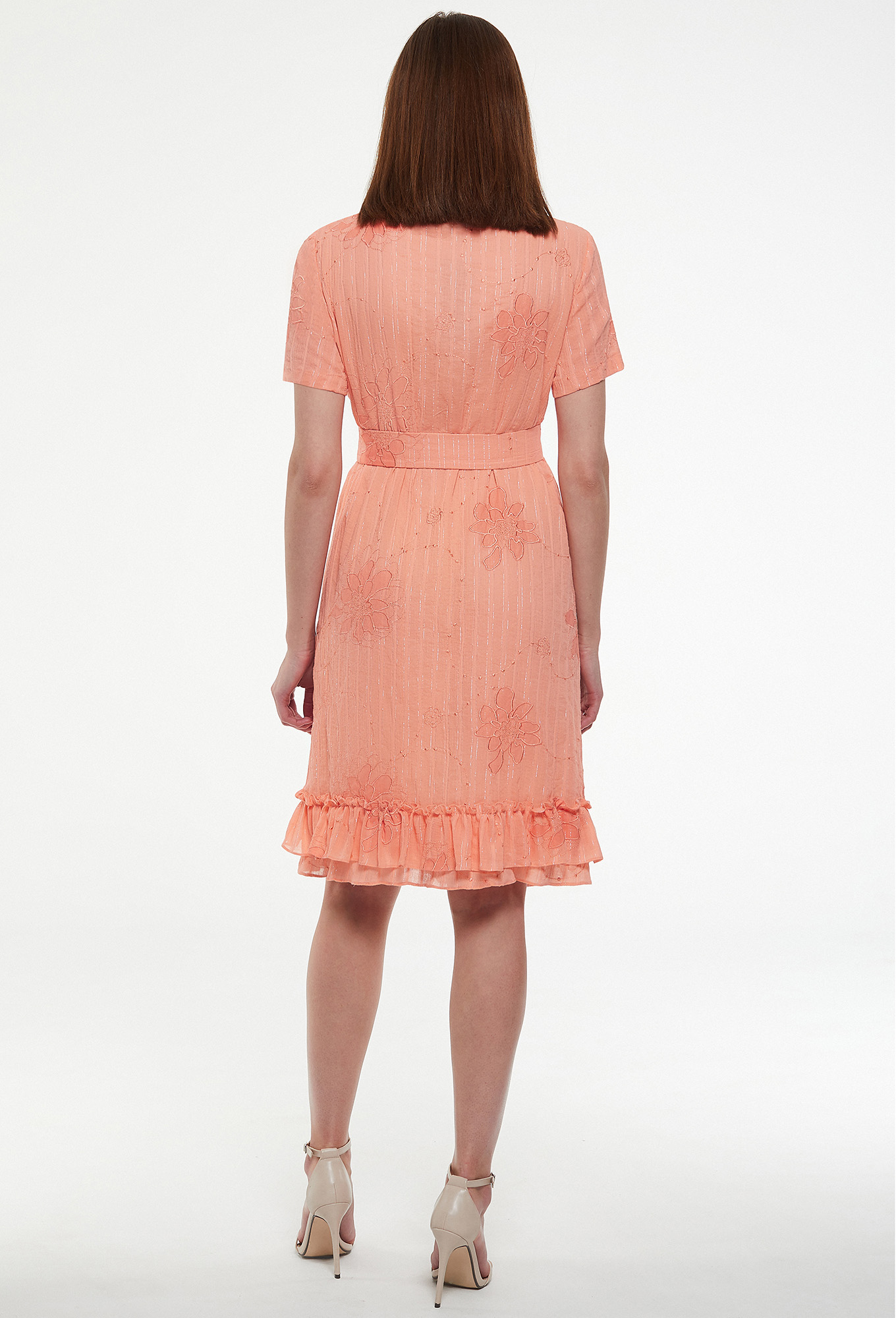 ст. цена1999руб.! Платье Bazalini 4243 оранжевый