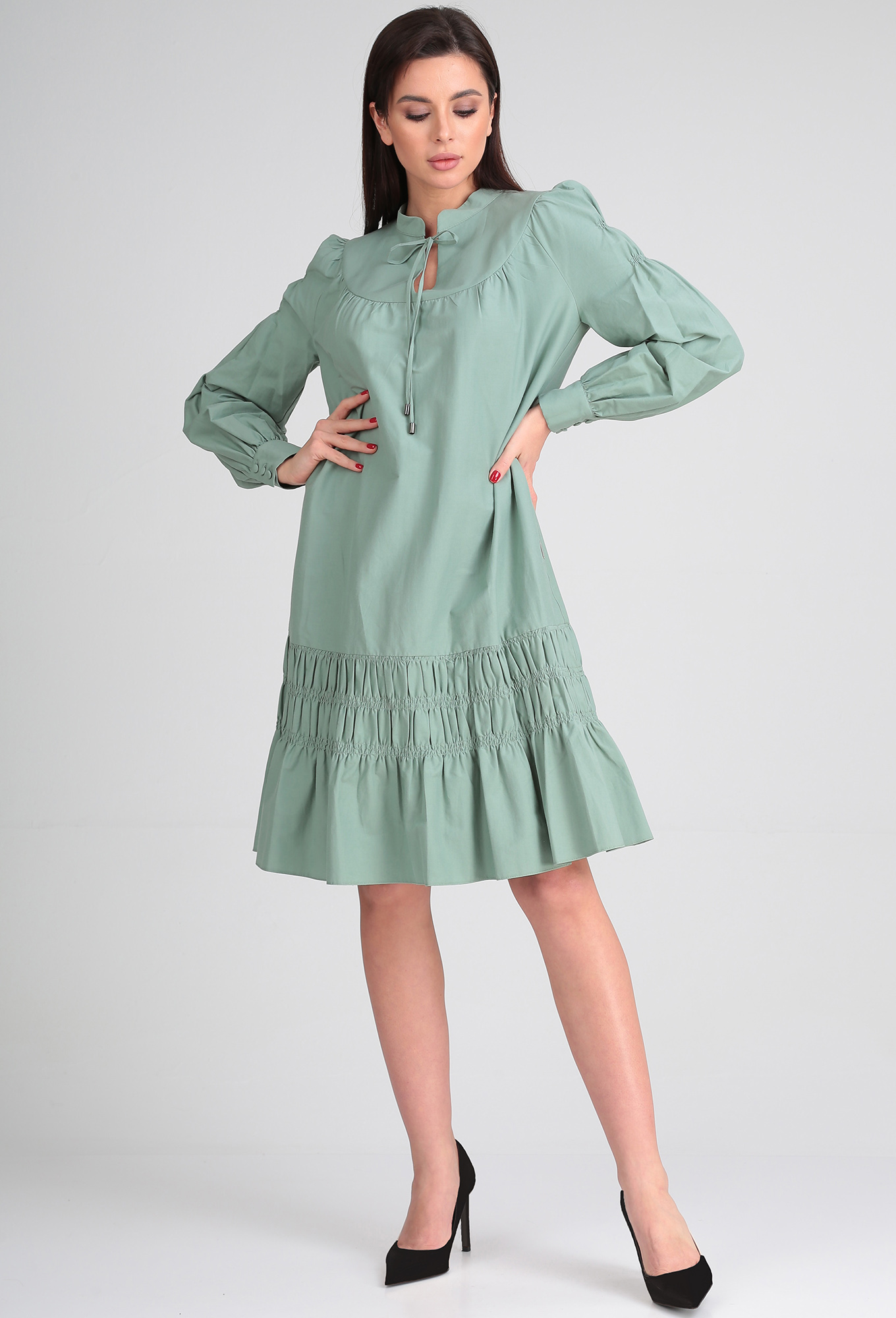 Платье Verita 2093 св.зелёный