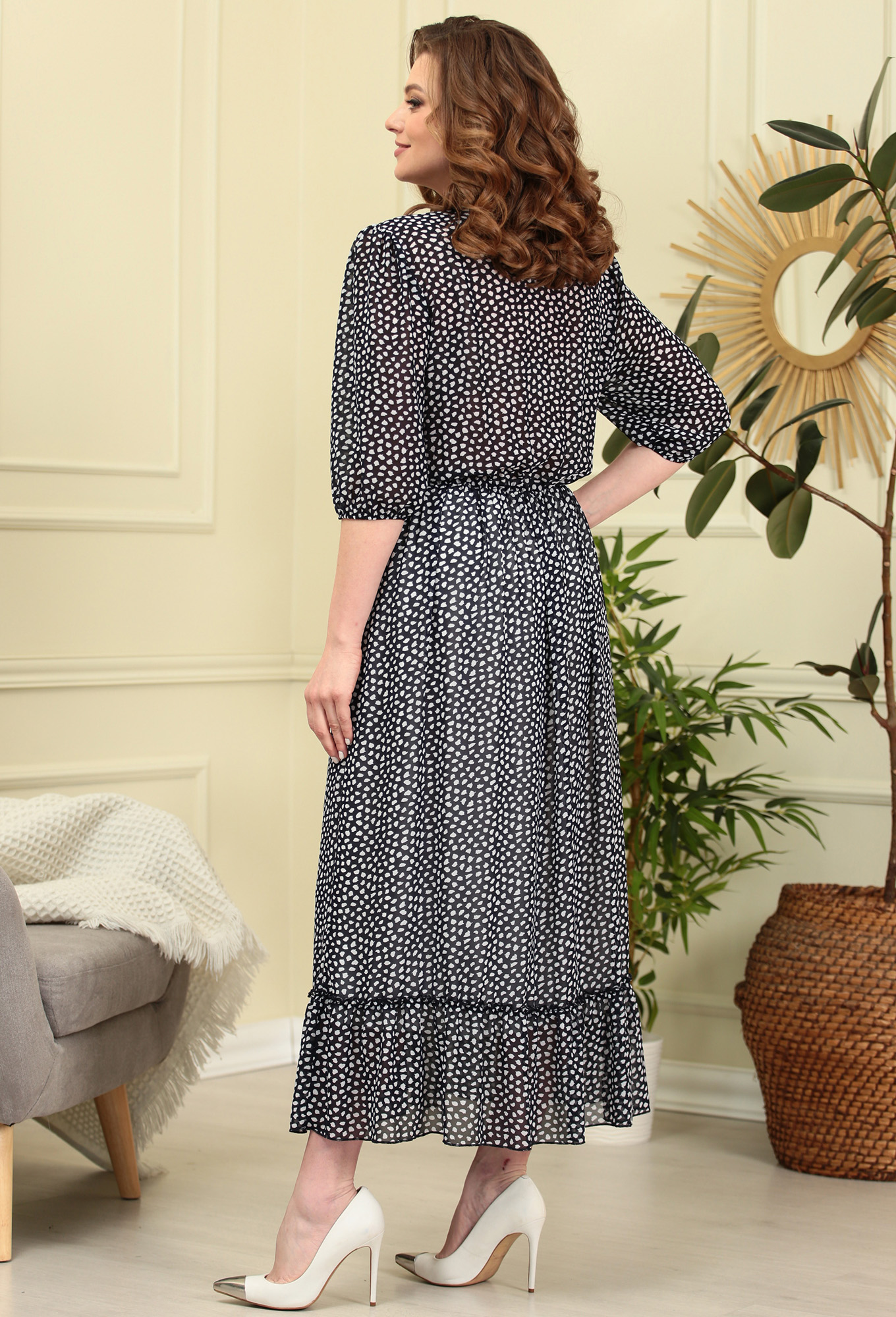 ст. цена2199руб.! Платье Anastasia Mak 839 темно-синий