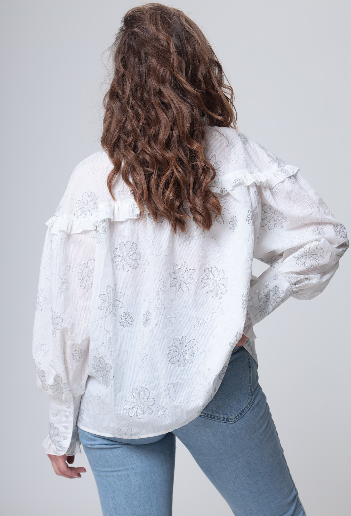 ст. цена1499руб.! Блуза Anastasia Mak 1022 белый