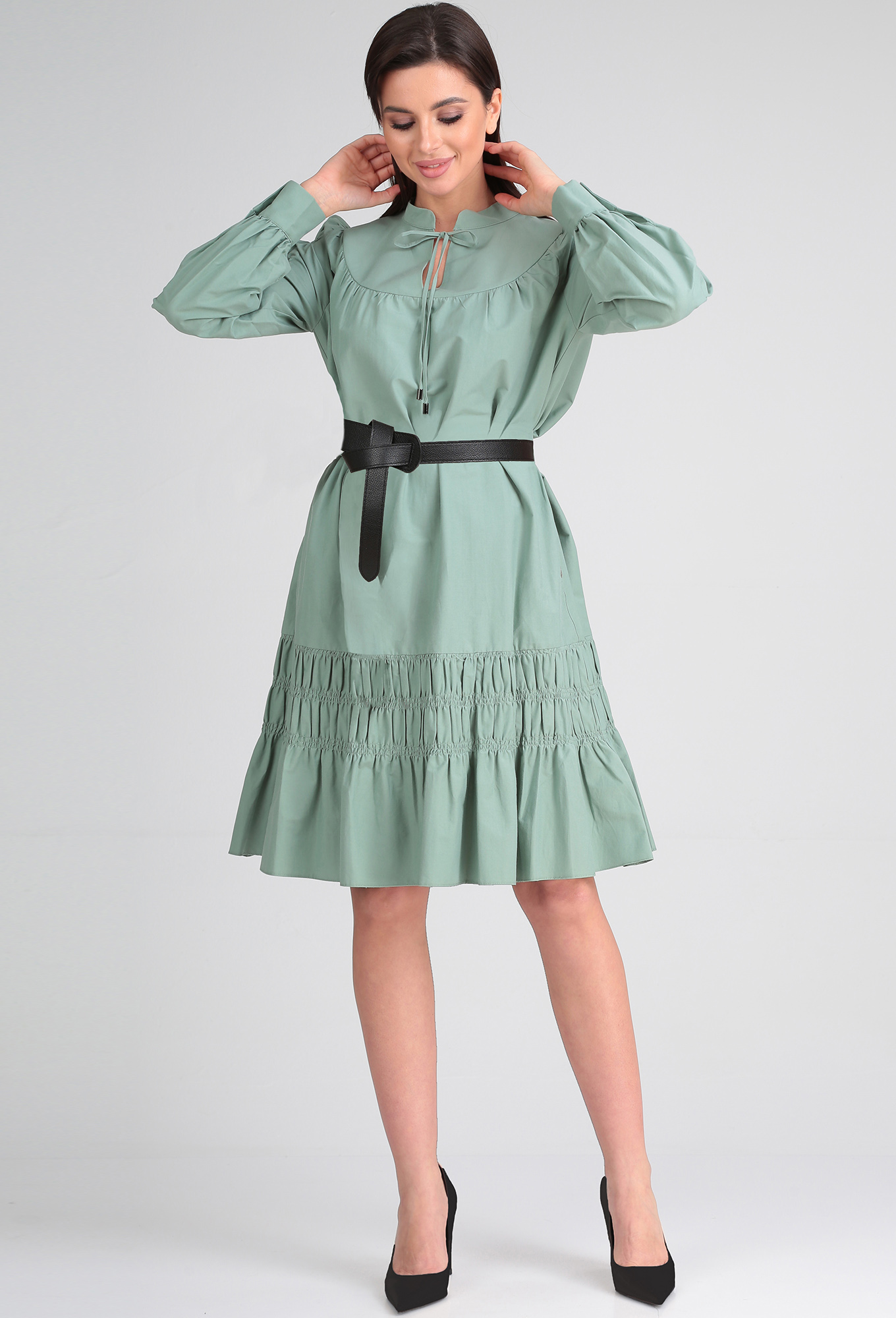 Платье Verita 2093 св.зелёный