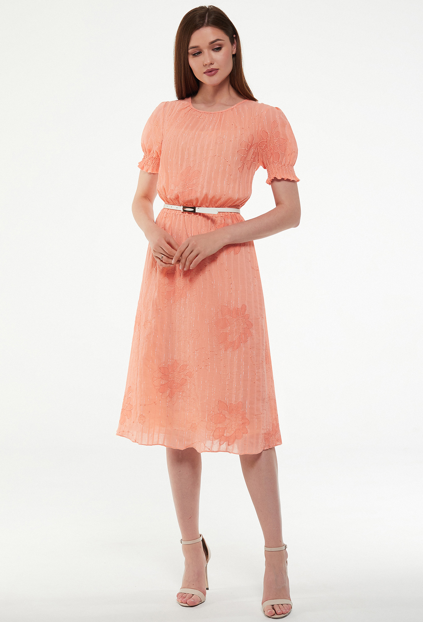 ст. цена1999руб.! Платье Bazalini 3590 оранжевый