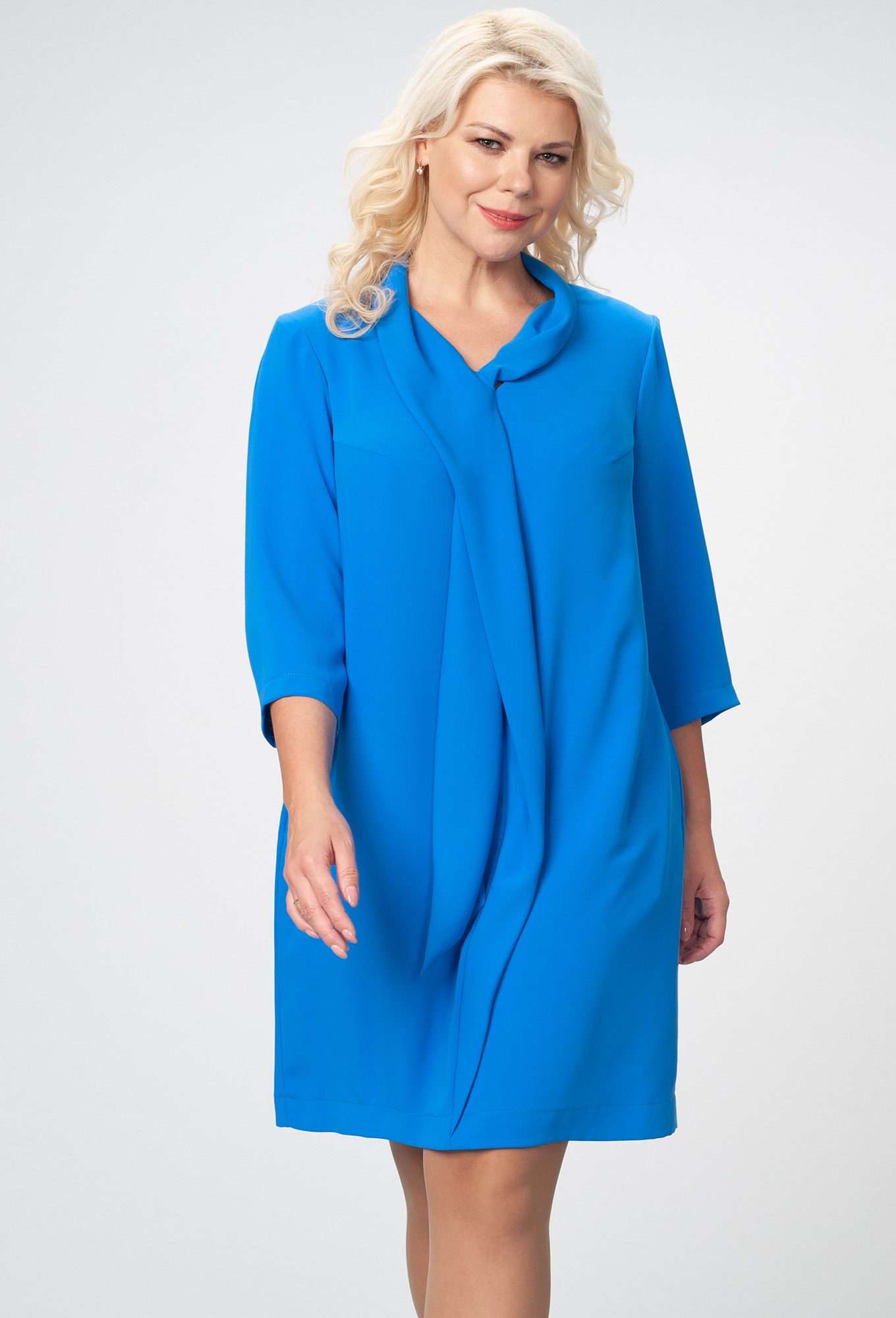 ст. цена2199руб.! Платье ASV 2097 голубой