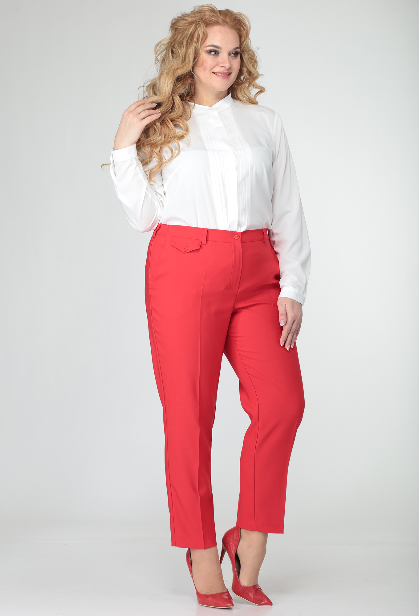 ст. цена1499руб.! Блуза Anastasia Mak 803 белый