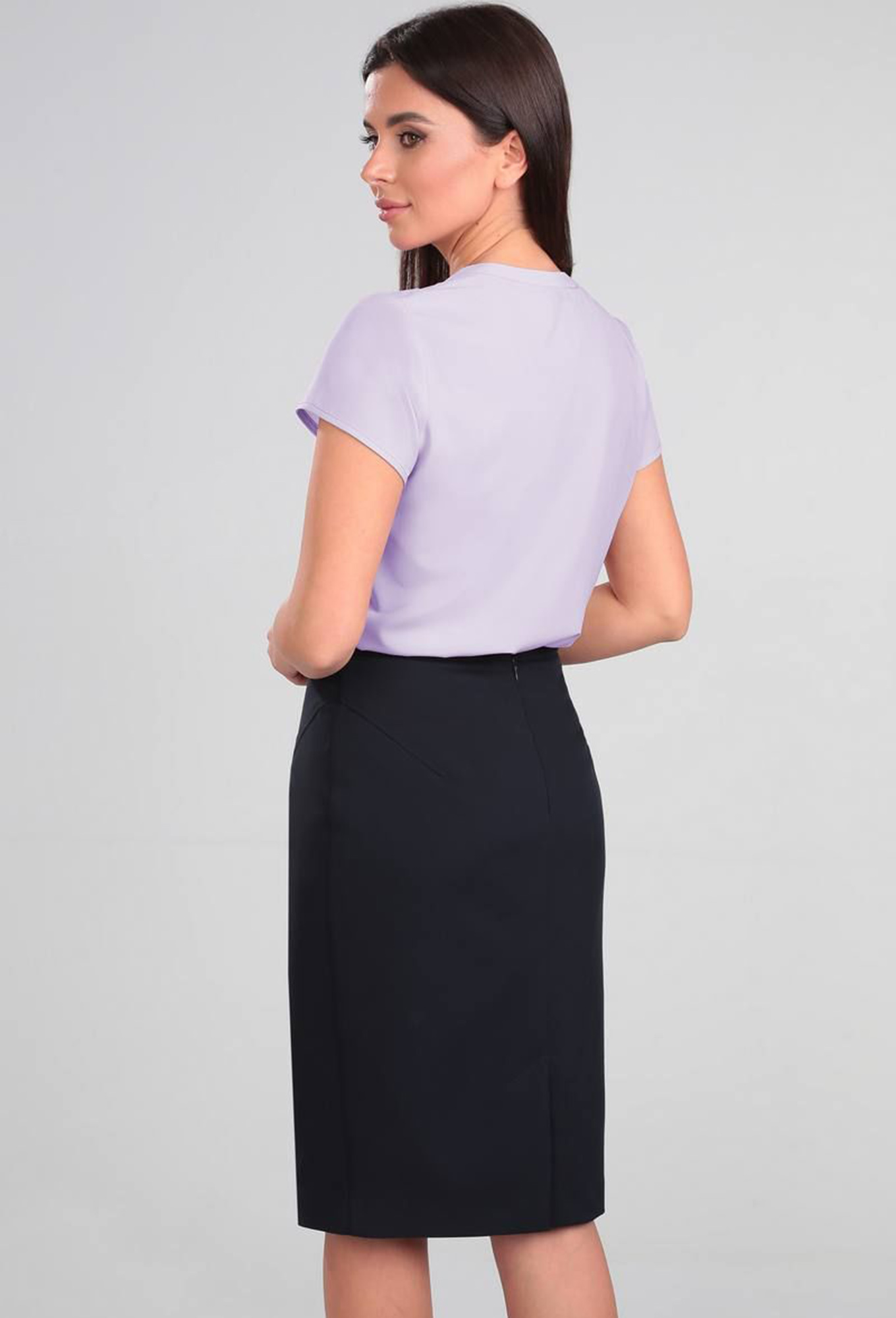 ст. цена1799руб.! Блуза Lenata 11856 лиловый