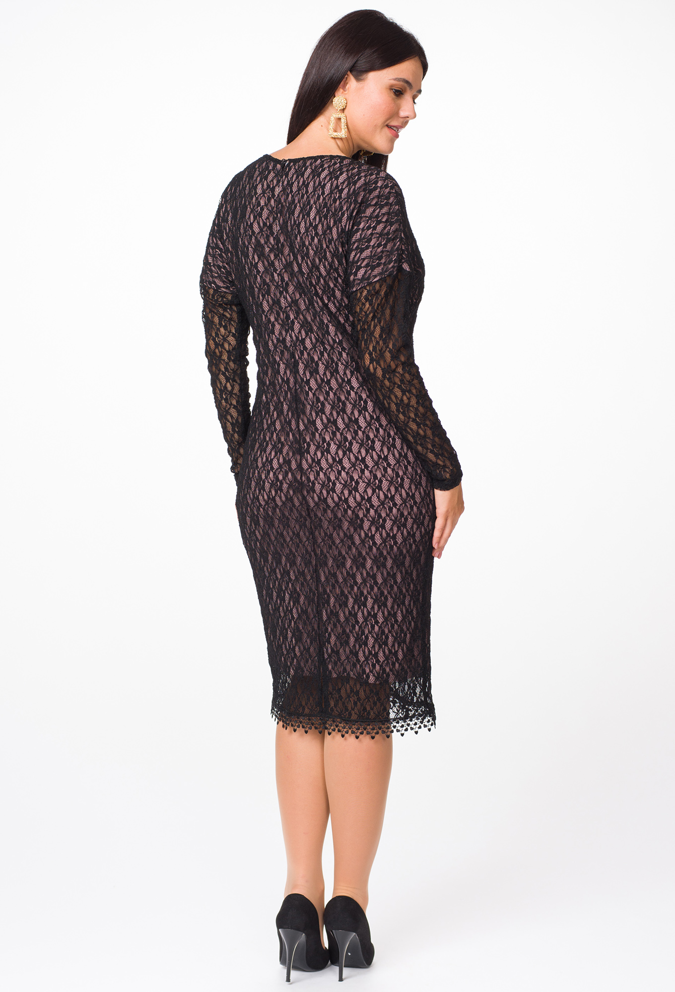 ст. цена1799руб.! Платье Melissena 1022 розово-черный