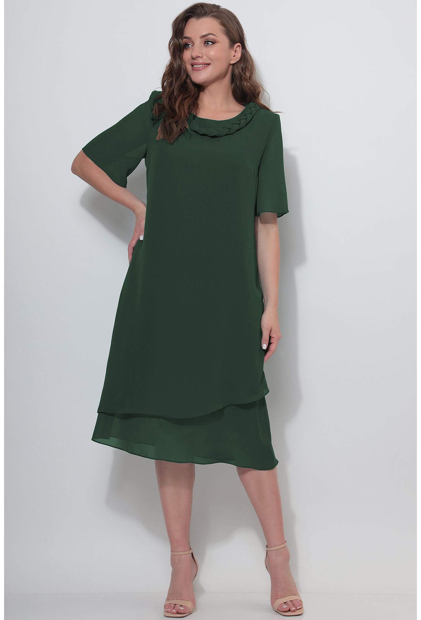 ст. цена2190руб.! Платье Lenata 11746 бутылка