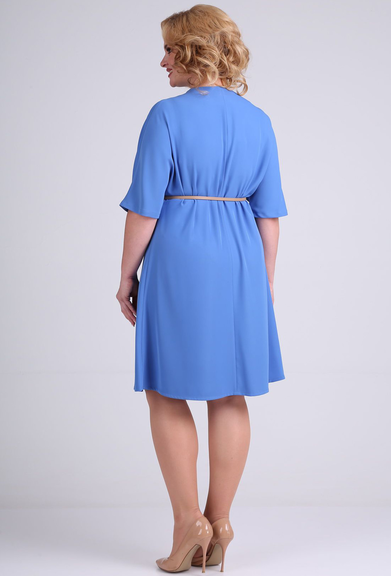 ст. цена2299руб.! Платье Diamant 1691 василёк