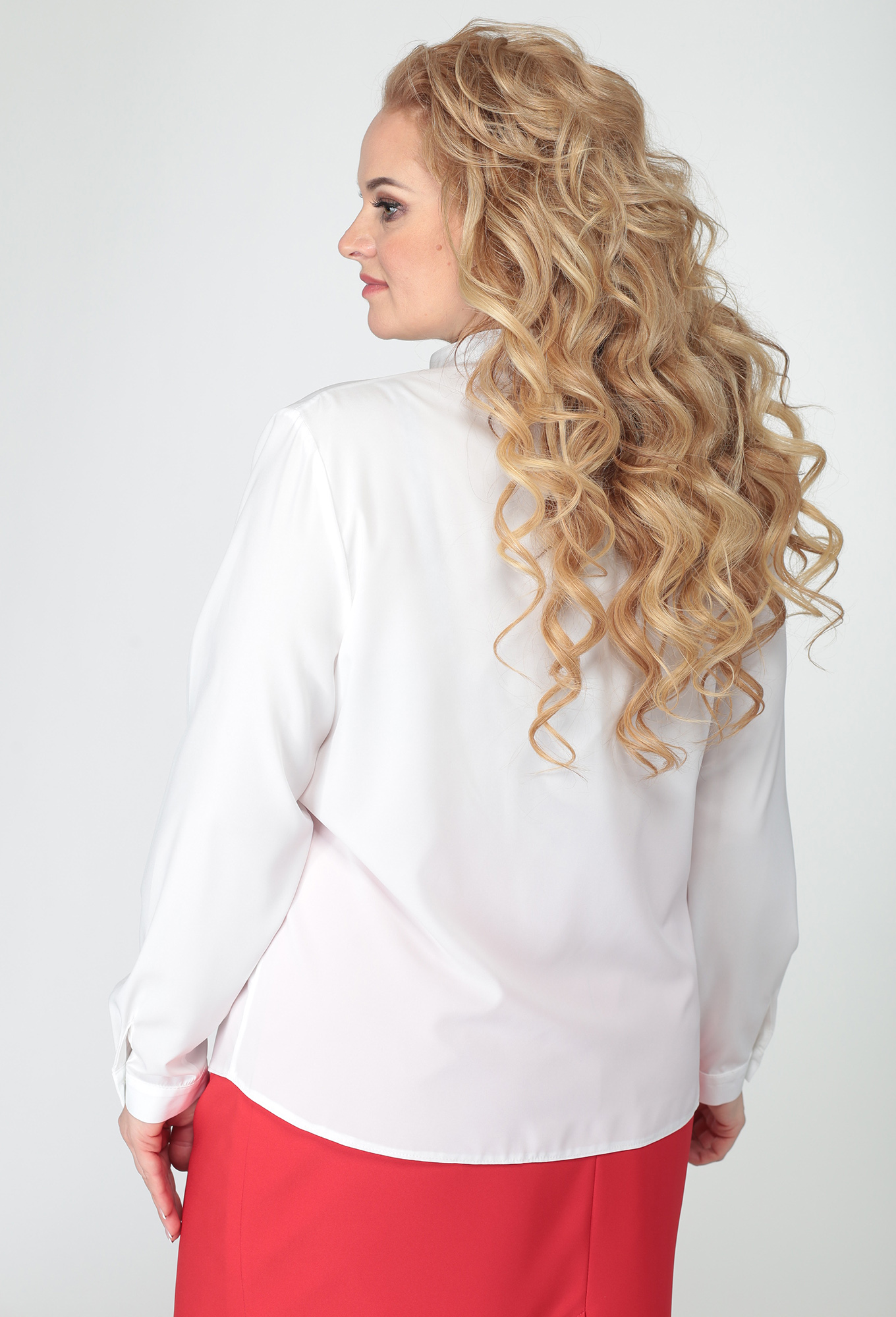 ст. цена1499руб.! Блуза Anastasia Mak 803 белый