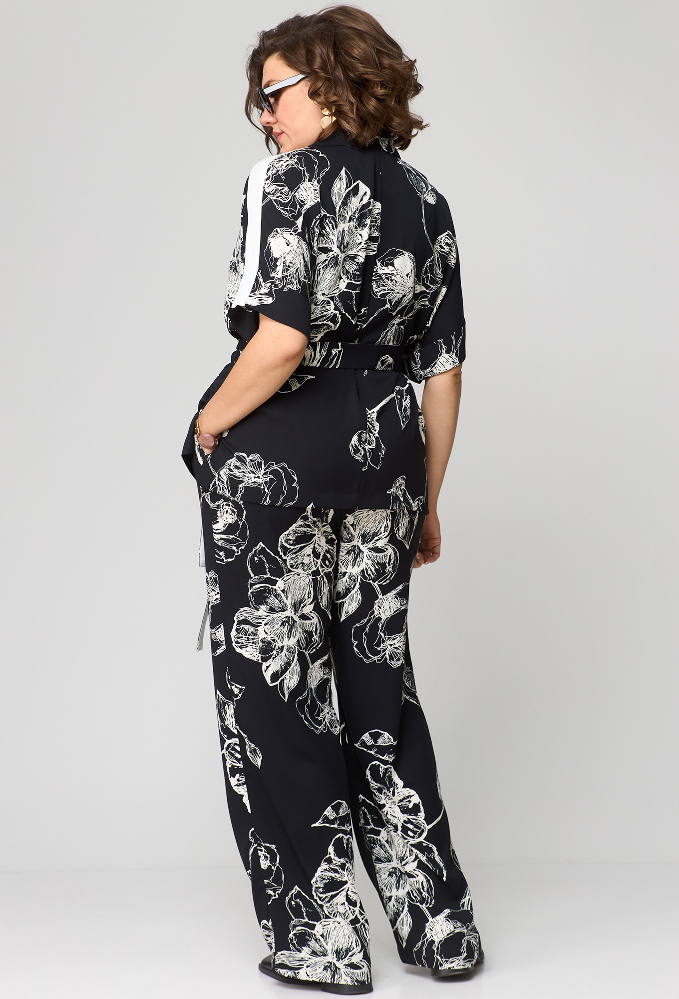 Комплект Runella 1614 чёрно-белый