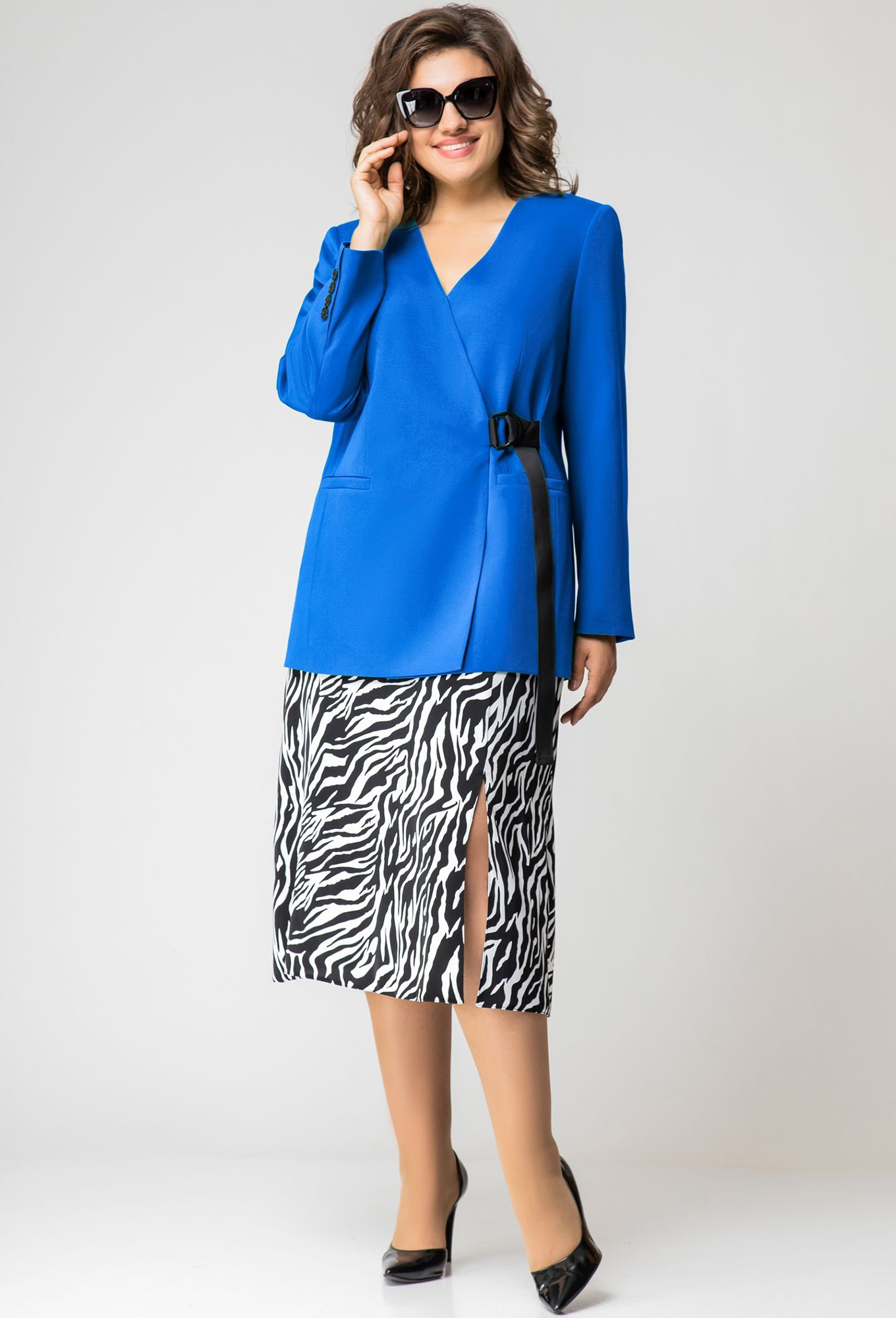 ст. цена1799руб.! Юбка EVA GRANT 7182-3 зебра