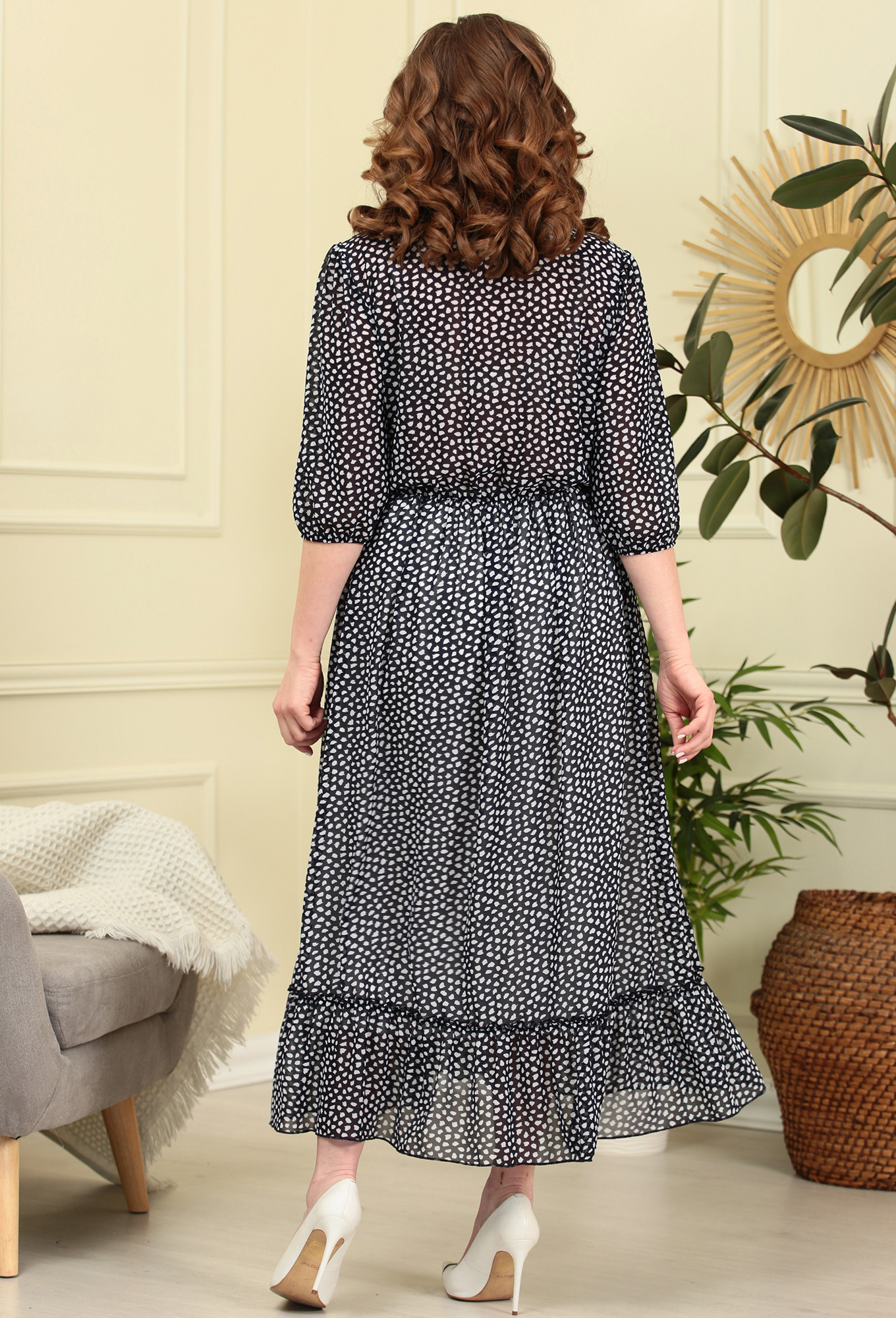 ст. цена2199руб.! Платье Anastasia Mak 839 темно-синий