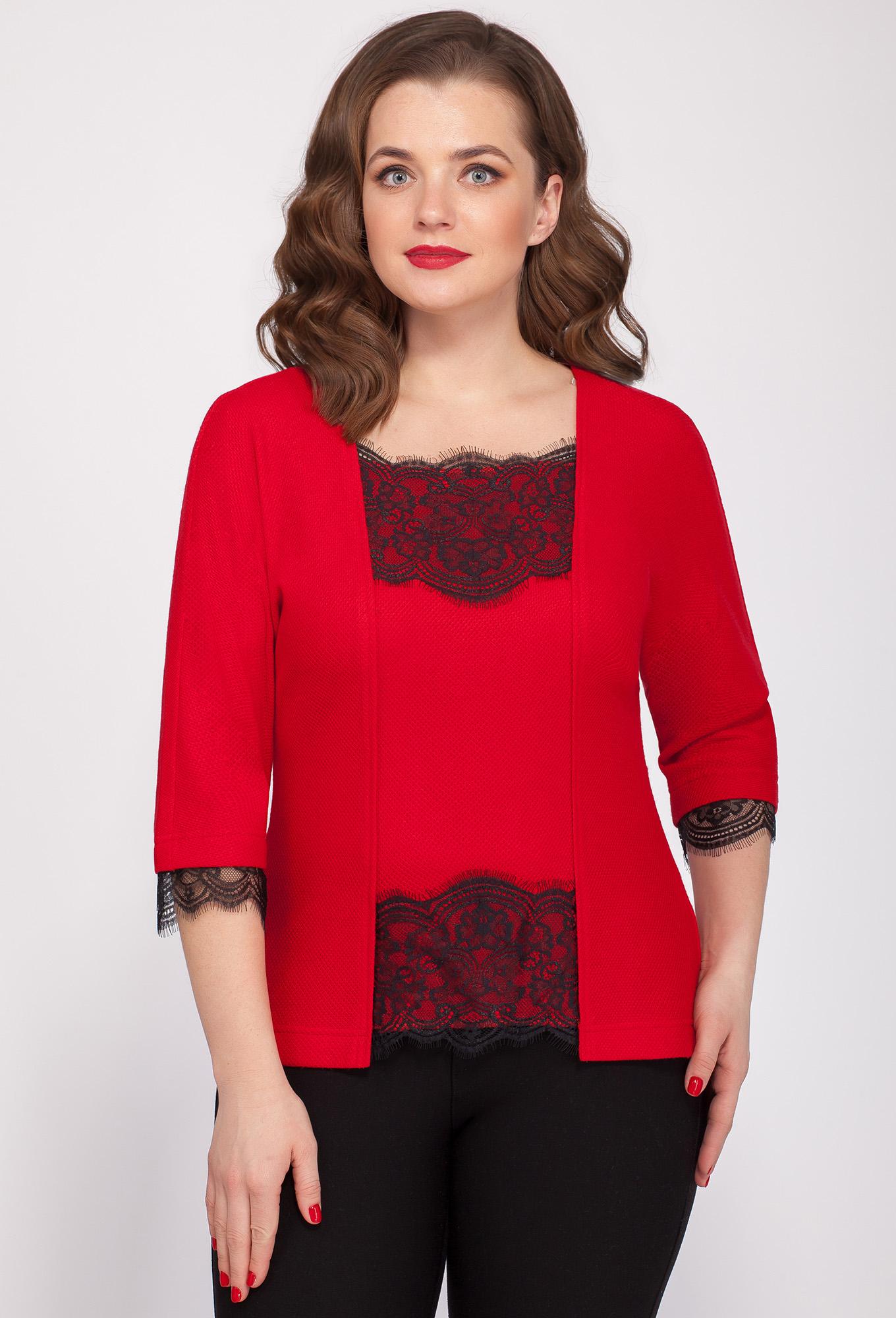 ст. цена1299руб.! Джемпер МЕДЕЯ И К 1946 красный