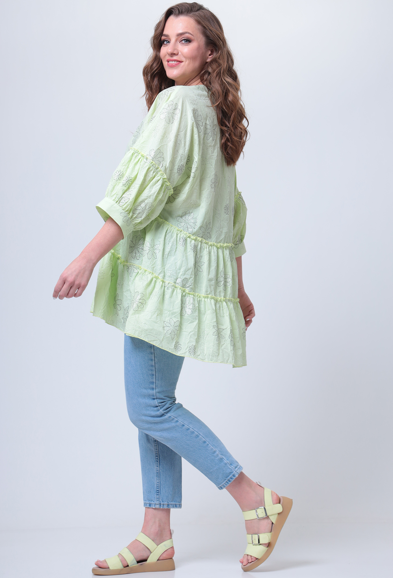 ст. цена1499руб.! Блуза Anastasia Mak 1028 салат