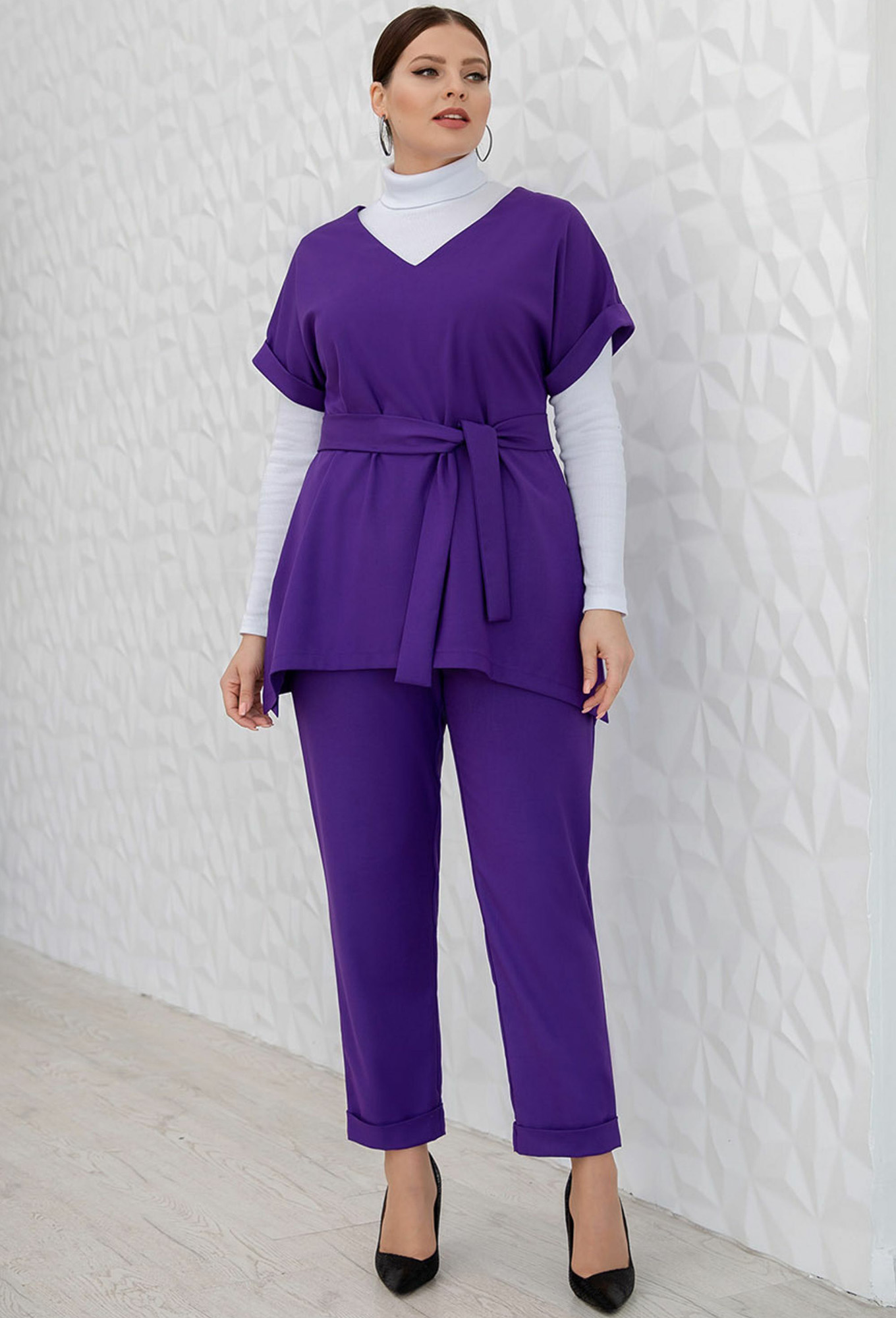 ст. цена1599руб.! Брюки ASV 2550 фиолетовый