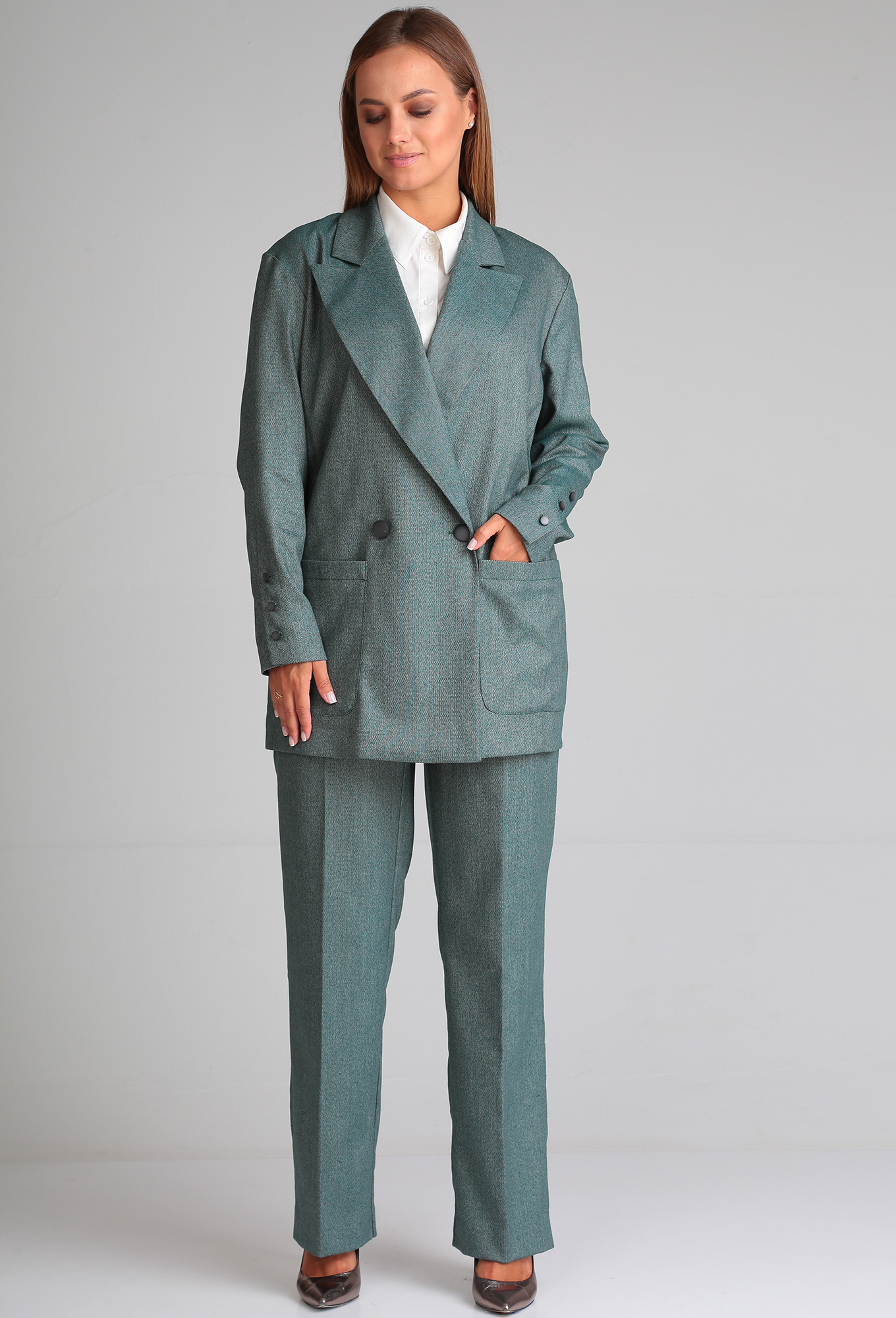 ст. цена3499руб.! Комплект Andrea Fashion 012 зеленый