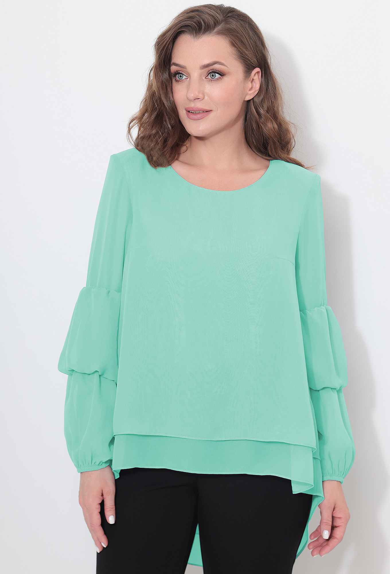 ст. цена1799руб.! Блуза Lenata 11066 мята