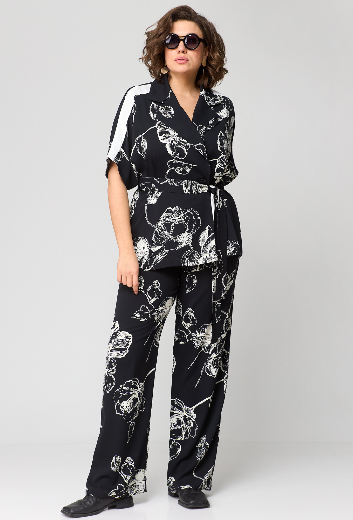 Комплект Runella 1614 чёрно-белый