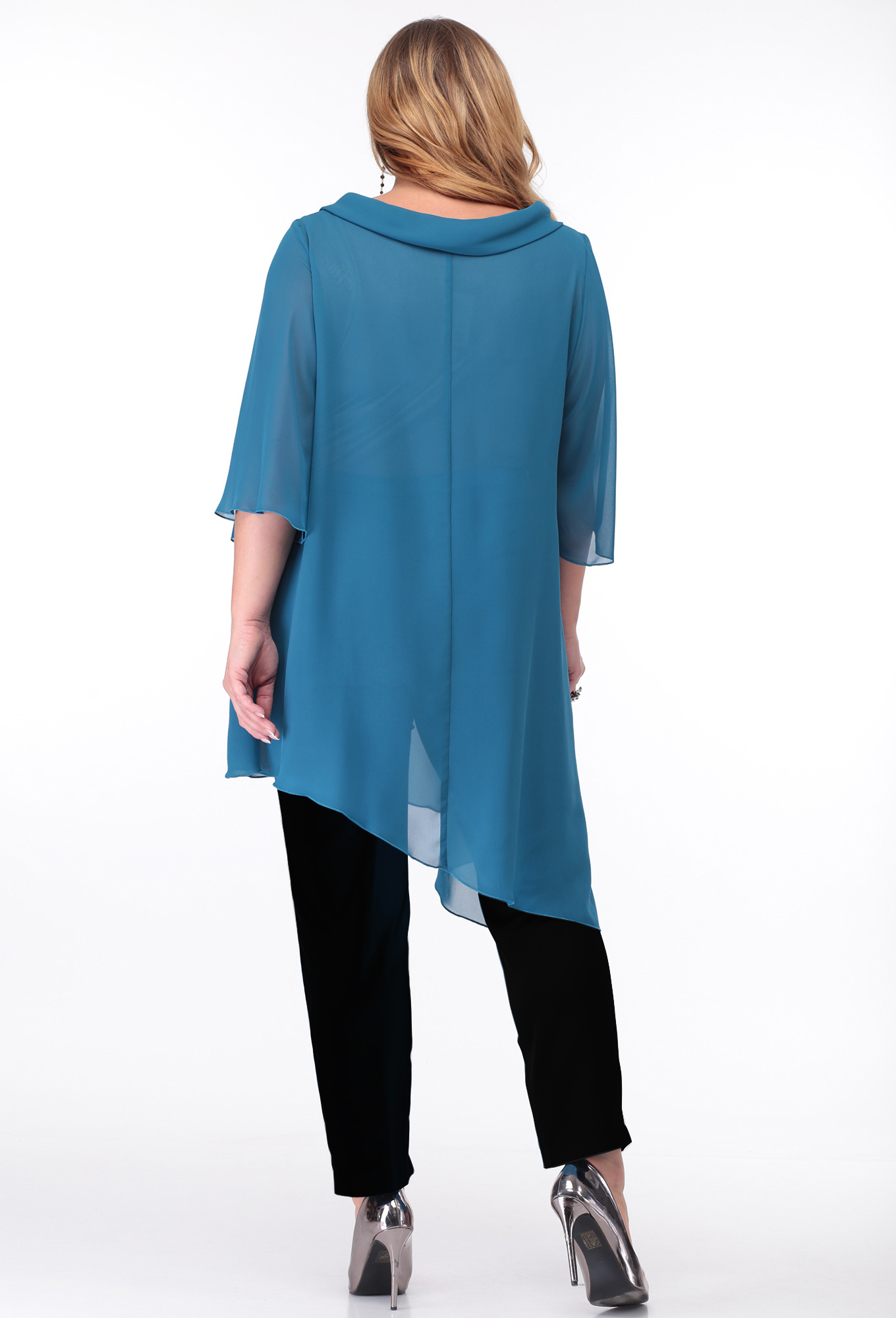 ст. цена1599руб.! Блуза Anastasia Mak 660Бл голубой