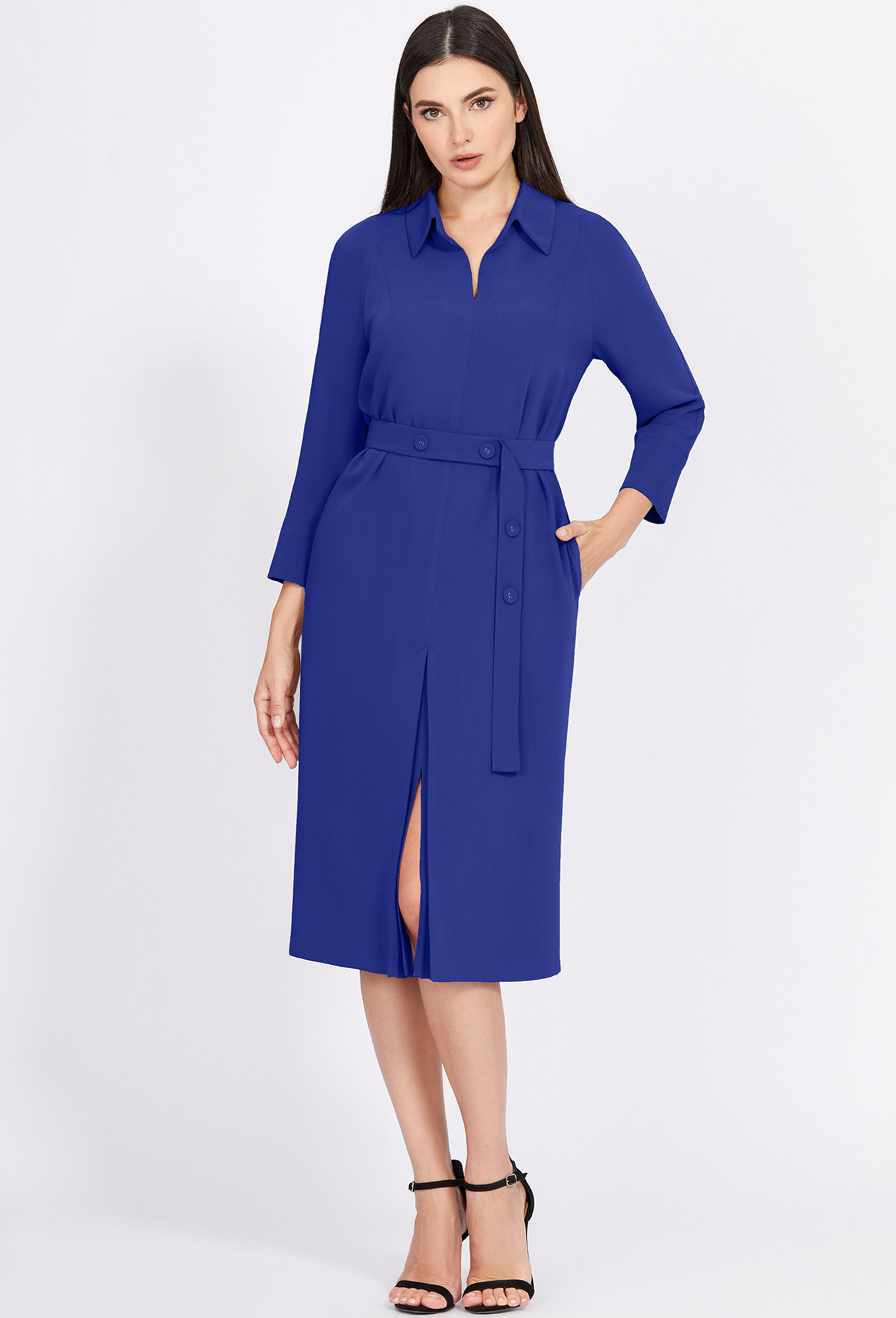 Платье Bazalini 4960 василёк