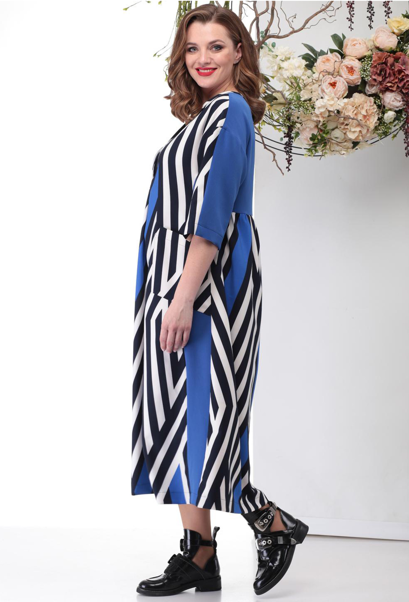 ст. цена1999руб.! Платье Michel Chic 2013 синий