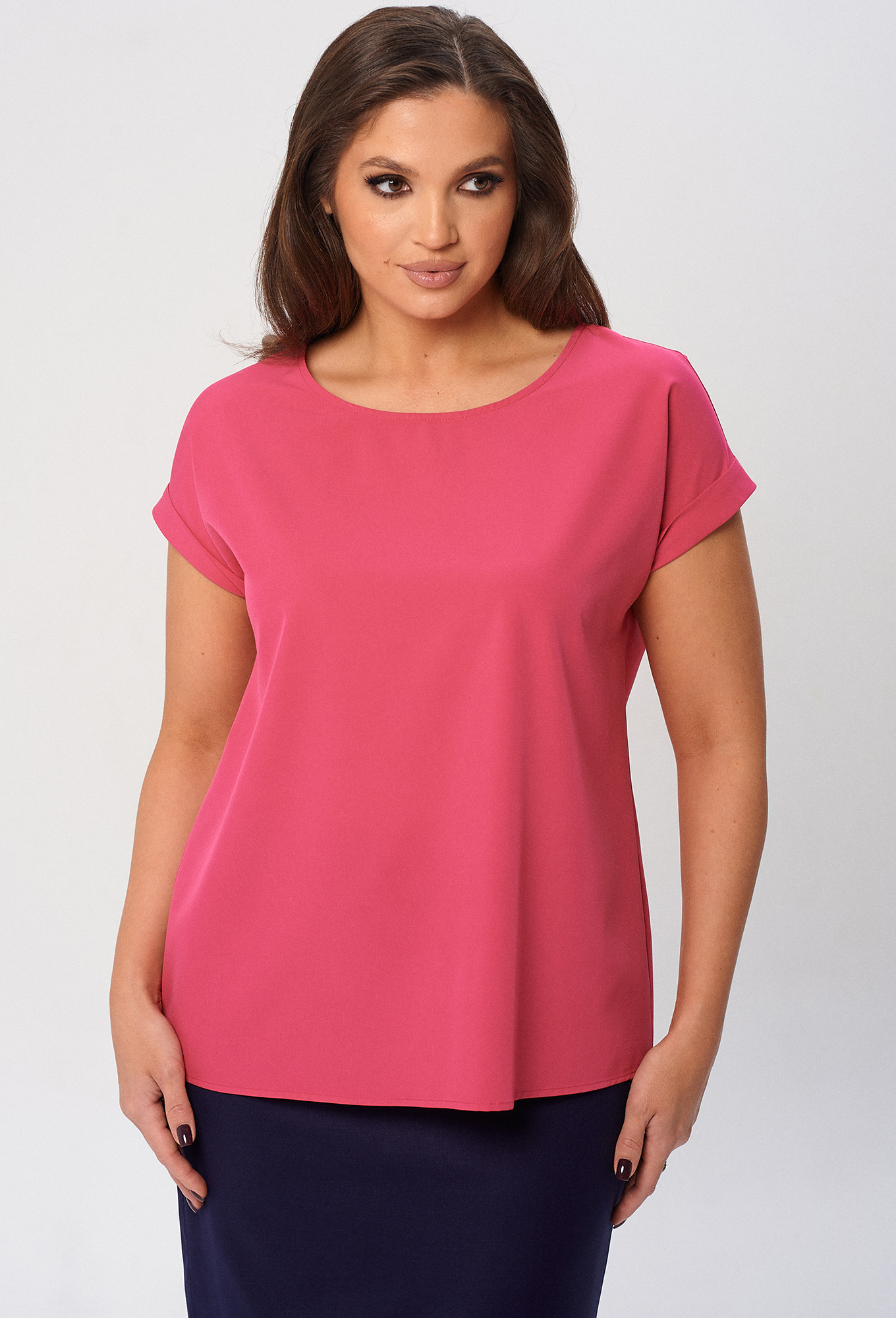 ст. цена1499руб.! Блуза Lenata 10484 фуксия