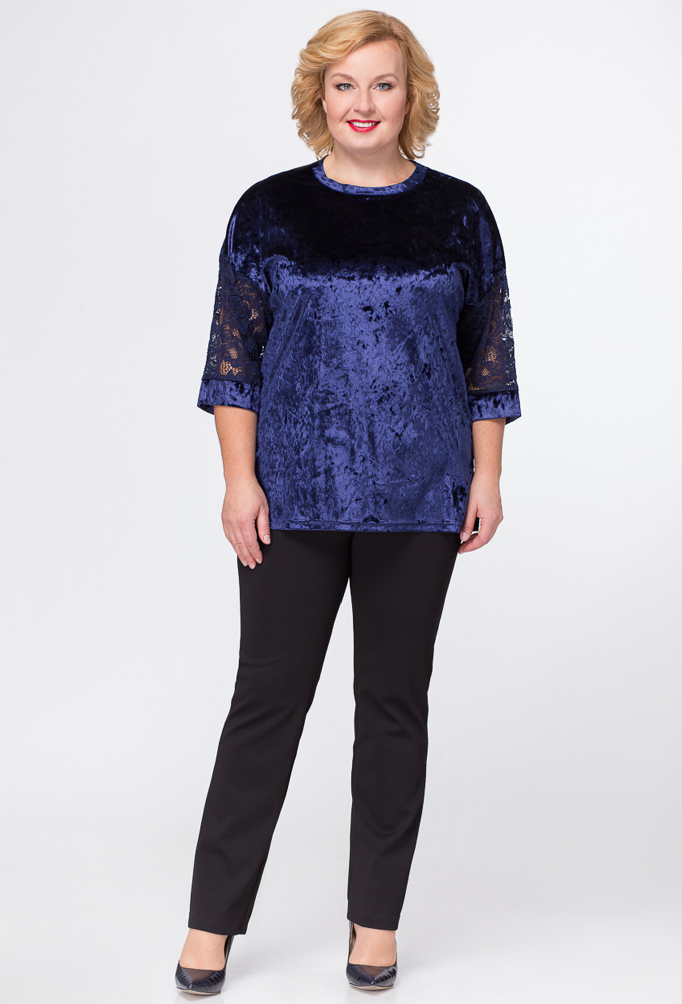 ст. цена1399руб.! Джемпер МЕДЕЯ И К 1869 т.синий