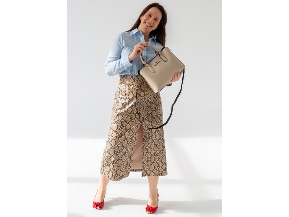 Cумка Lanotti SCULPTURA А109/бежевый (97)