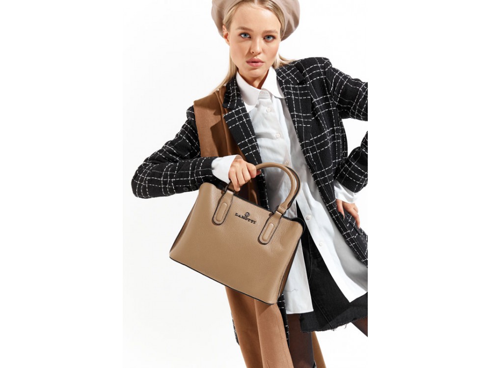 Cумка Lanotti SCULPTURA А109/бежевый (97)