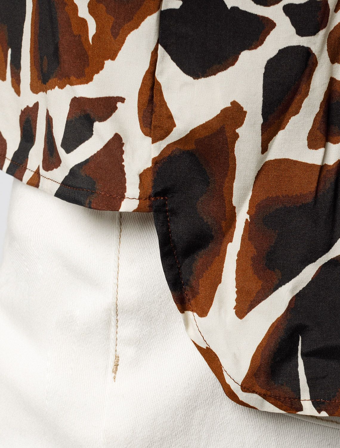 Блузка из вискозы с лиоцеллом