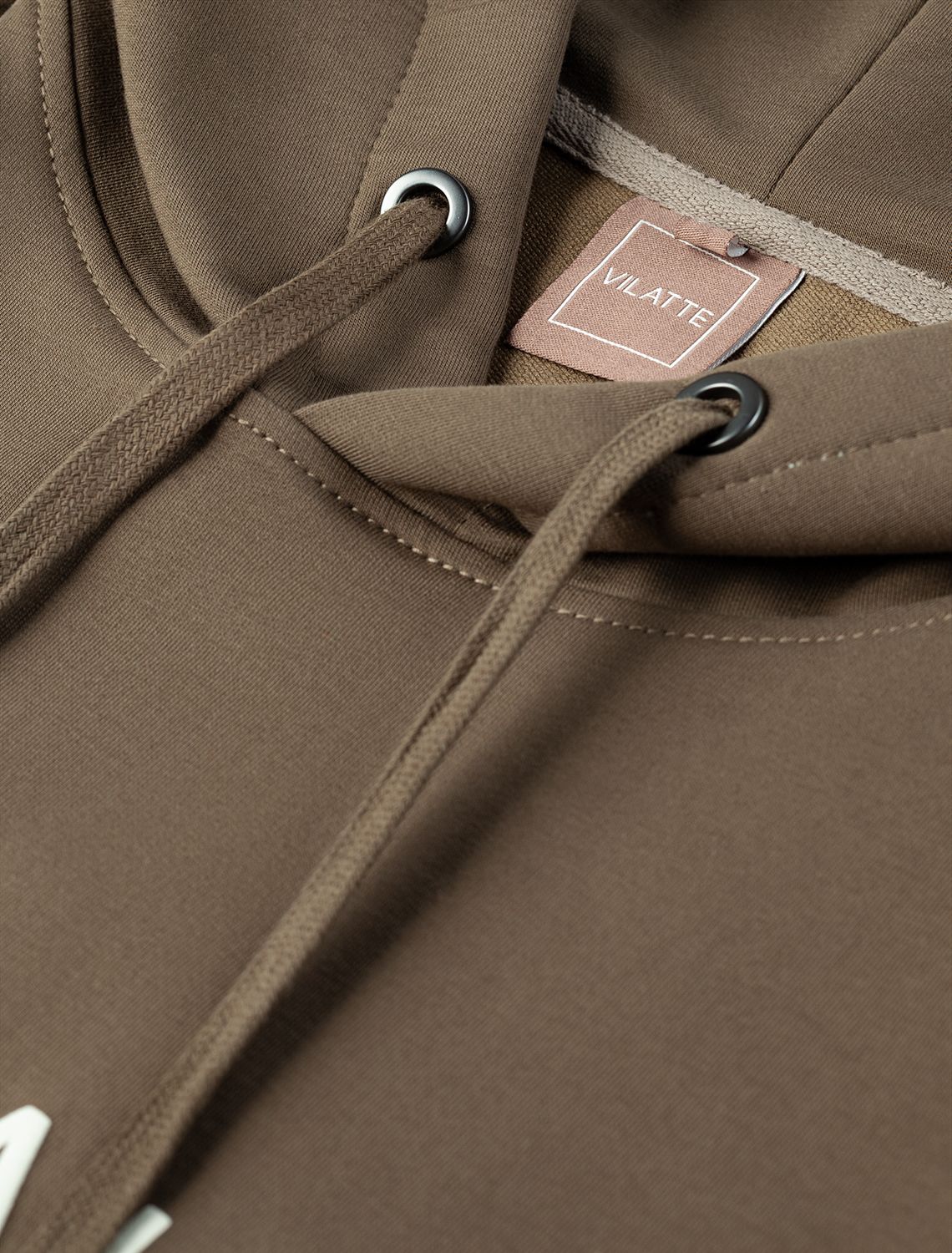 Худи из премиального эластичного футера с принтом