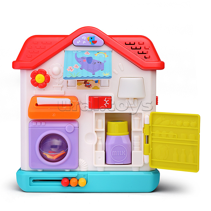 Домик развивающий в коробке