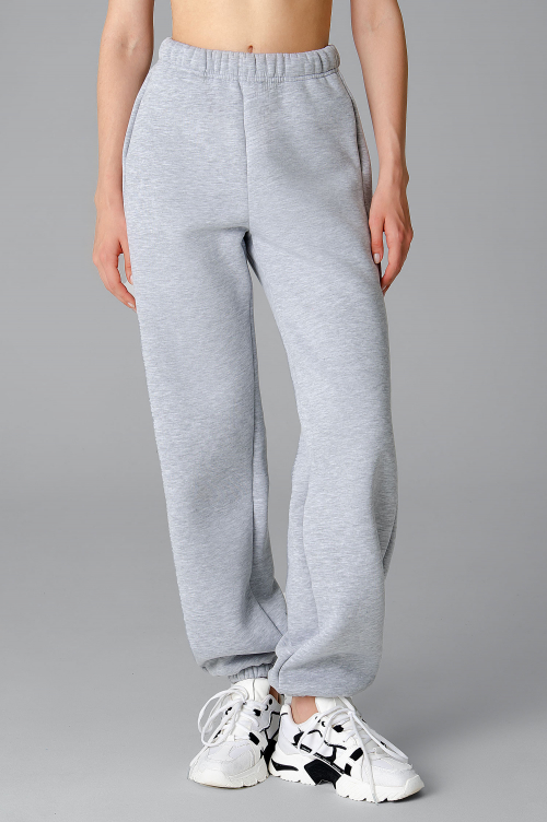 Арт. 7905 Брюки прямые с начесом 44-52 (5 шт)