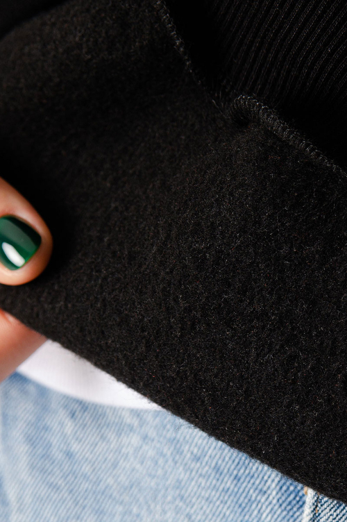 Арт. 1905 Свитшот женский с начесом полузамок 42-50 (5 шт)