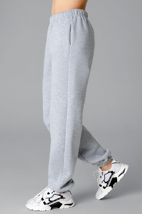 Арт. 7905 Брюки прямые с начесом 44-52 (5 шт)