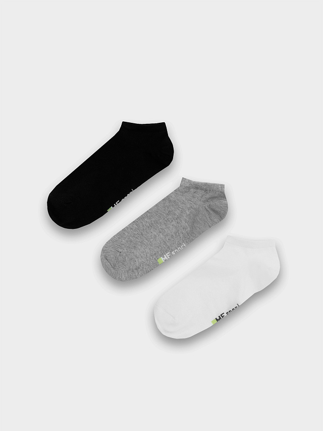 Носки женские короткие в наборе, 3 пары