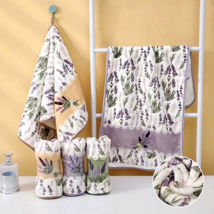 Полотенце из микрофибры с вышивкой