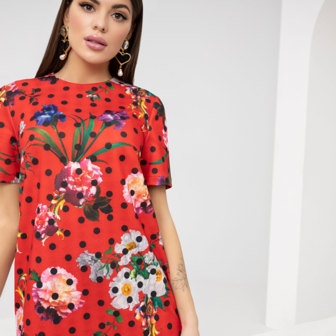 ст. цена1539руб.! CHARUTTI Платье 7943красный