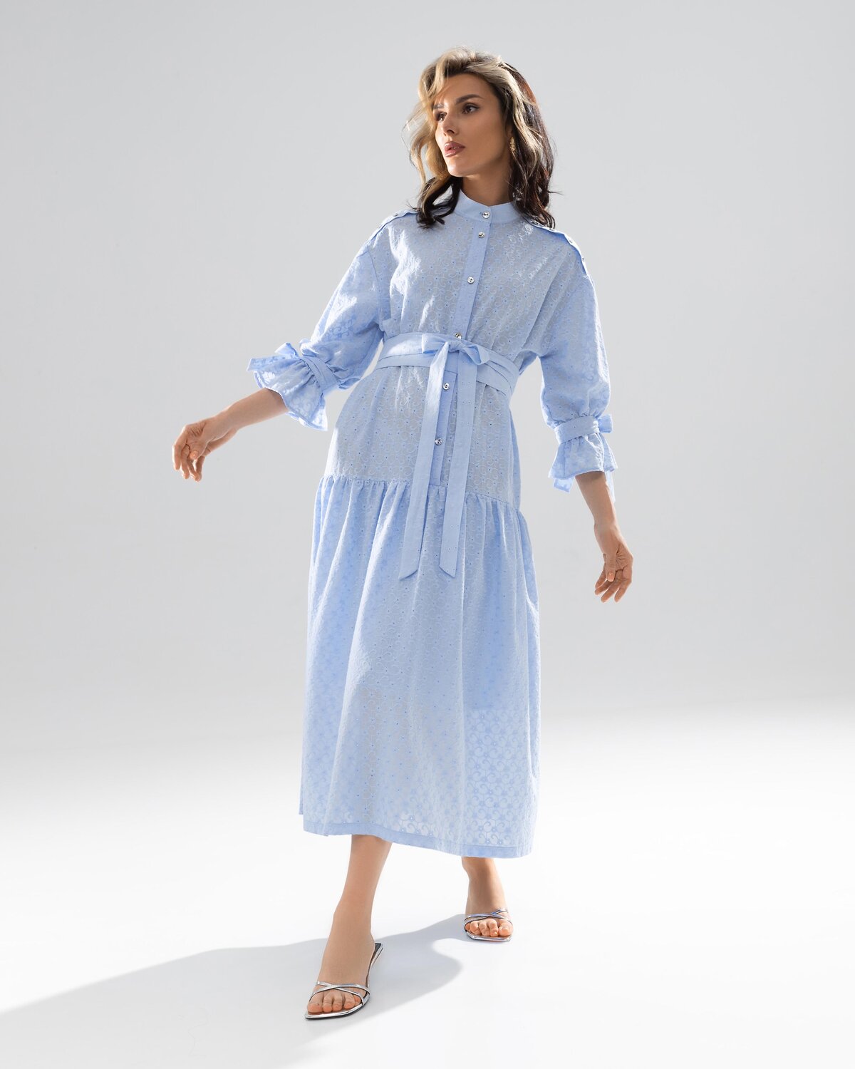 ст. цена3979руб.! CHARUTTI Платье 10273голубой