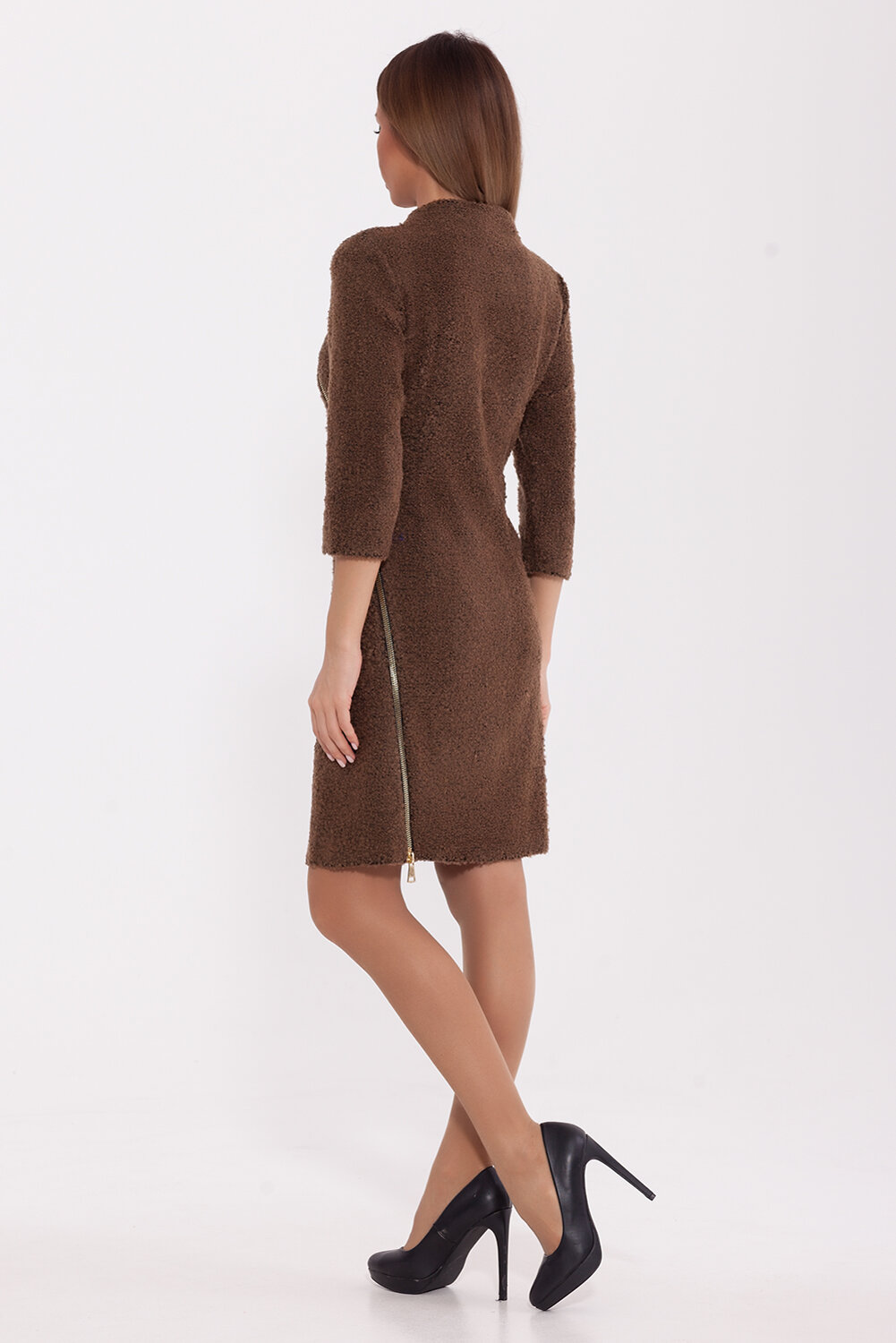 ст. цена1812руб.! VISERDI Платье 42531-кор 319980Коричневый