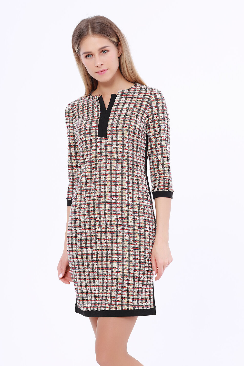 ст. цена1716руб.! VISERDI Платье 10075-свт 329925Желтый/красный