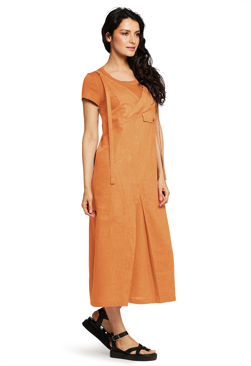 ст. цена2200руб.! DIMMA Платье 2086Оранжевый